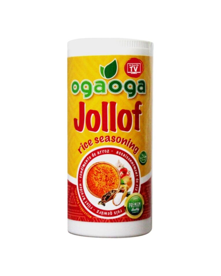 Oga Oga Jollof Rice Seasoning 100g – Authentic West African spice blend for Jollof rice, available at 4Way Foods.