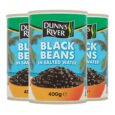 Dunn’s River Black Beans 400g x3 pack – vegan, halal-friendly Caribbean and Latin cooking beans rich in protein and fibre.