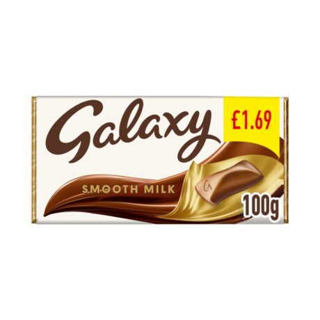 Galaxy Smooth Milk Chocolate Bar 100g x24