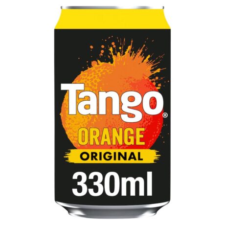 Tango Orange Original 330ml cans.