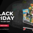 4Way Foods Black Friday grocery sale featuring Mazoe Drinks, Laila Rice, Dunn’s River spices, and Ferrero chocolates.