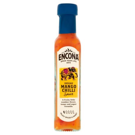 Encona Indian Mango Sweet Chilli Sauce 142ml – pack of six bottles