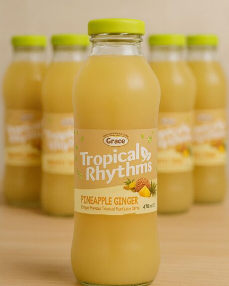 opical Rhythms Pineapple Ginger Drink 475ml Bottle – Caribbean Fruit Beverage