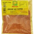 Home Taste Ground Hot Pepper 80g with vibrant red spice, perfect for cooking and seasoning dishes.