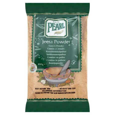 White Pearl Cumin (Jeera) Powder 100g pouch from the Finest Pearl Selection range.