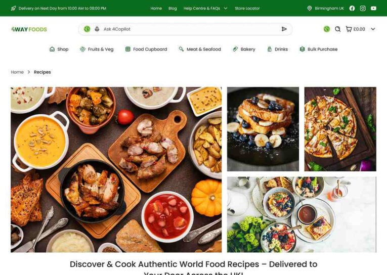 AI-powered grocery shopping experience for UK families using smart retail technology