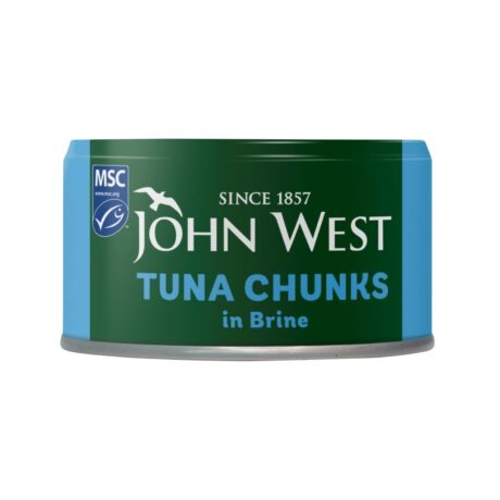 John West Tuna Chunks in Brine 125g can – high protein canned tuna from 4Way Foods