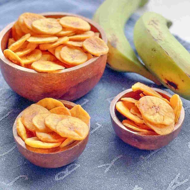 plantain chips in different flavours perfect for parties and sharing