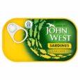 John West Sardines in Sunflower Oil 120g canned fish high omega 3