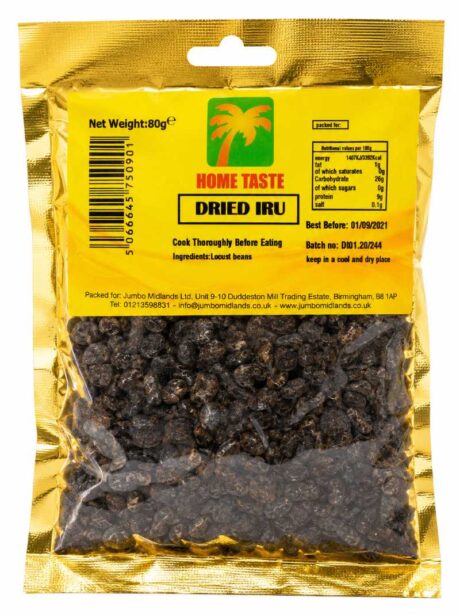 Home Taste Dried Iru Locust Beans 80g