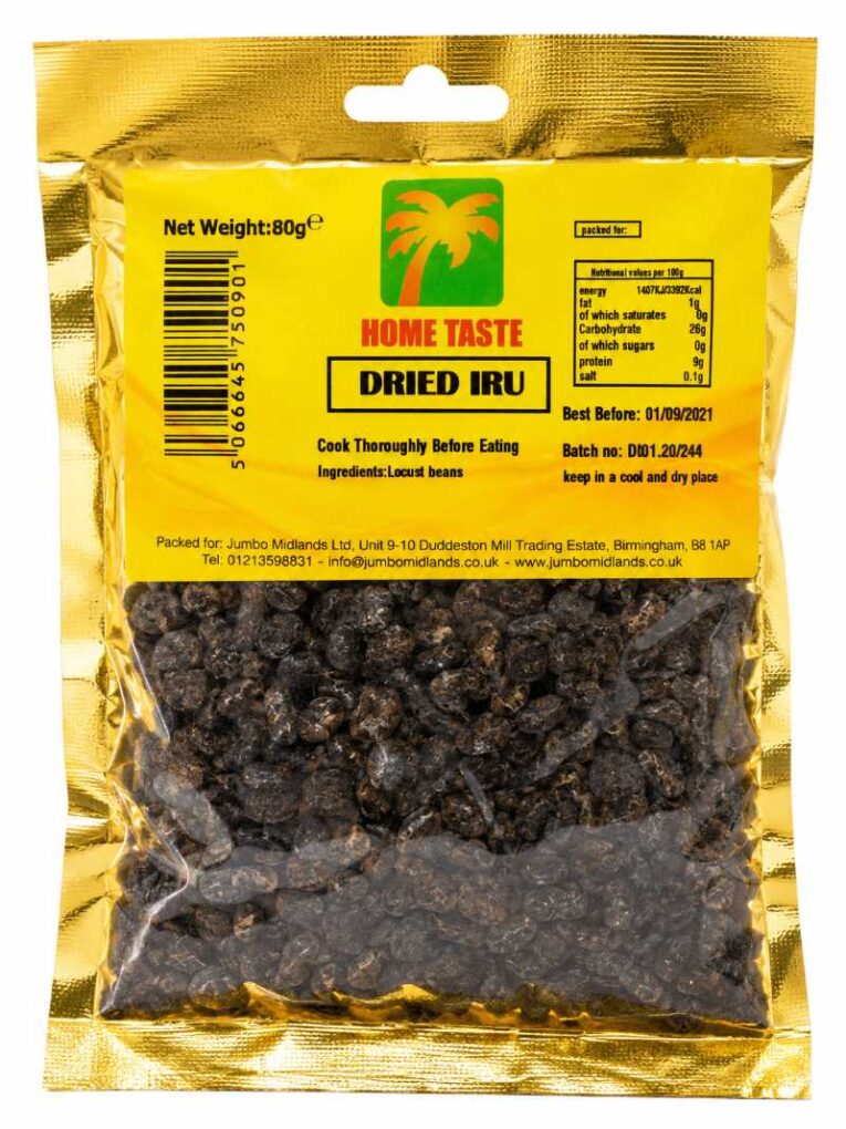 Home Taste Dried Iru Locust Beans 80g